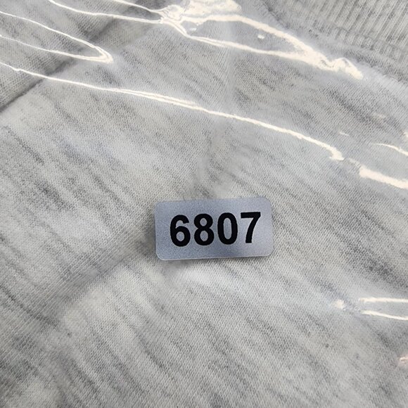 Womens Heathered Gray Tek Gear Open Front Cardigan Hooded Sweater Size L - Picture 8 of 8